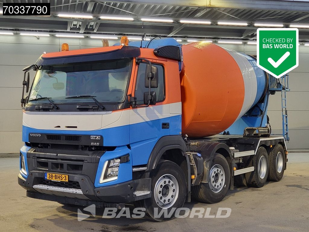 Volvo FMX FMX 370 8X4 NL-truck 10m3 Mixer Full Steel Automatic VEB Euro 6