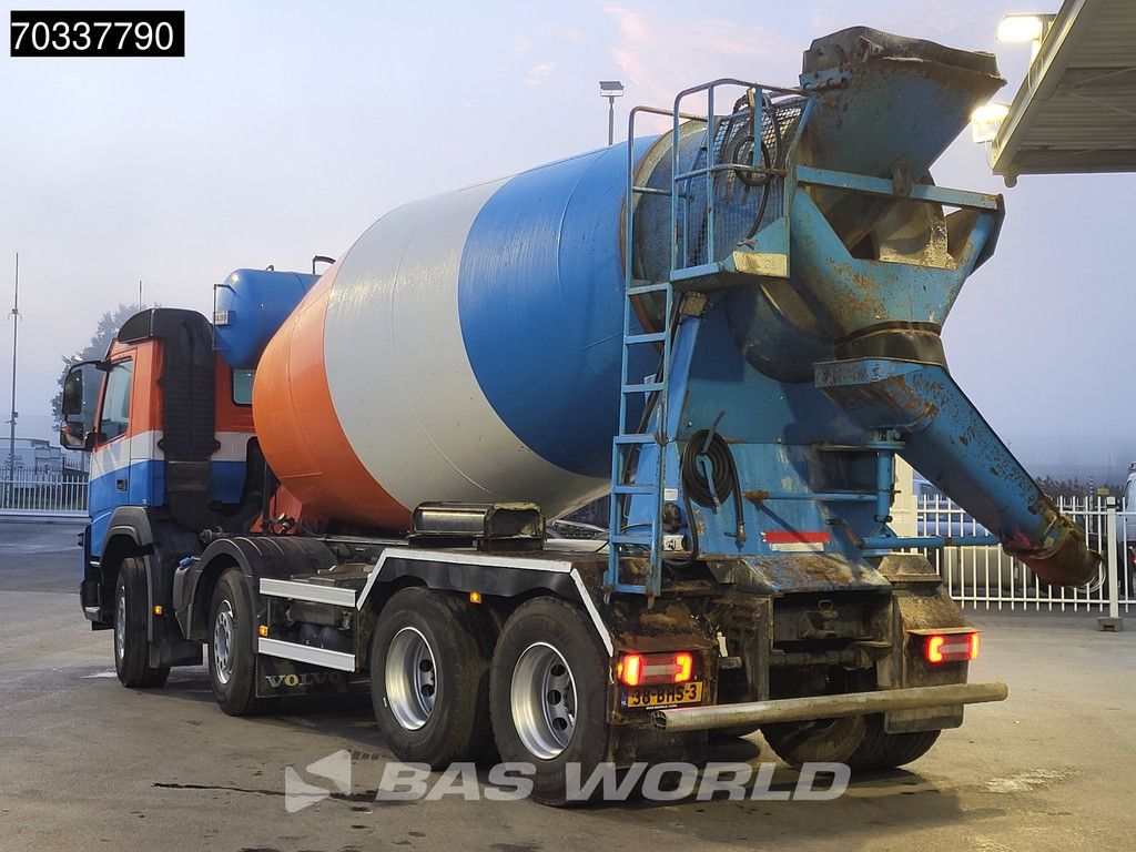 Volvo FMX FMX 370 8X4 NL-truck 10m3 Mixer Full Steel Automatic VEB Euro 6