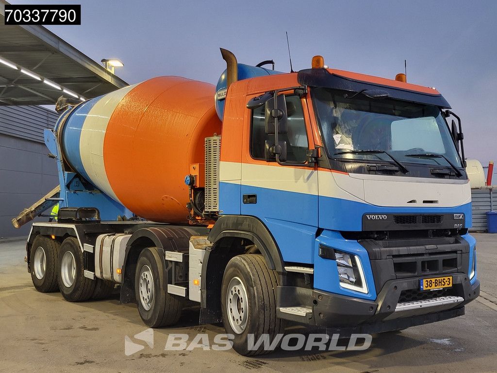 Volvo FMX FMX 370 8X4 NL-truck 10m3 Mixer Full Steel Automatic VEB Euro 6