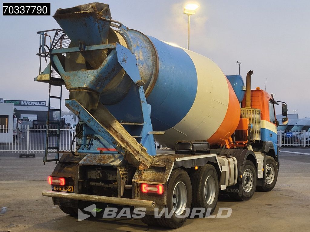 Volvo FMX FMX 370 8X4 NL-truck 10m3 Mixer Full Steel Automatic VEB Euro 6