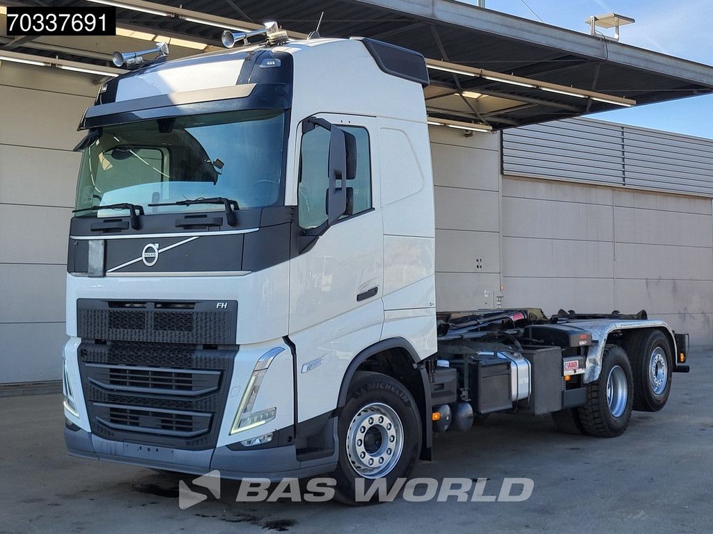 Volvo FH 500 6X2 HIAB ULT21S61 containersystem Lift+Steering axle Automatic VEB+ Euro 6
