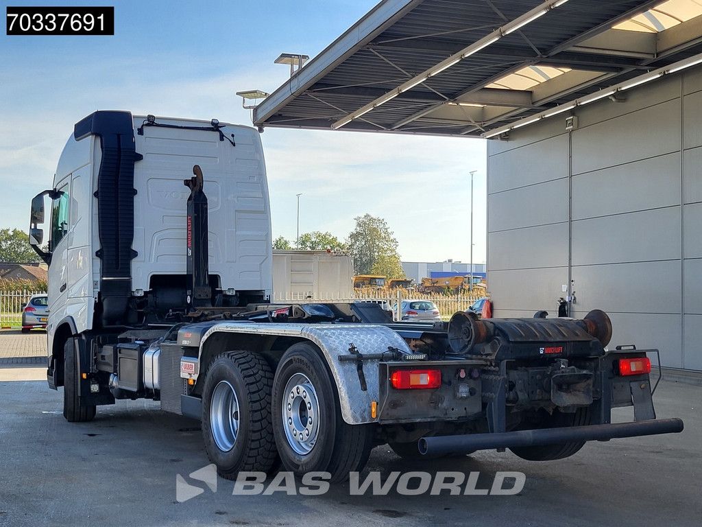 Volvo FH 500 6X2 HIAB ULT21S61 containersystem Lift+Steering axle Automatic VEB+ Euro 6