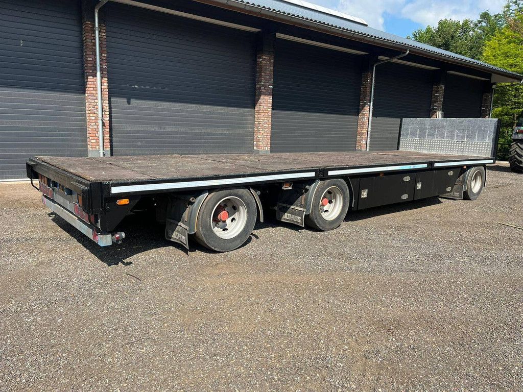 Flatbed Semi-trailer Bulthuis ASAA 13 2003