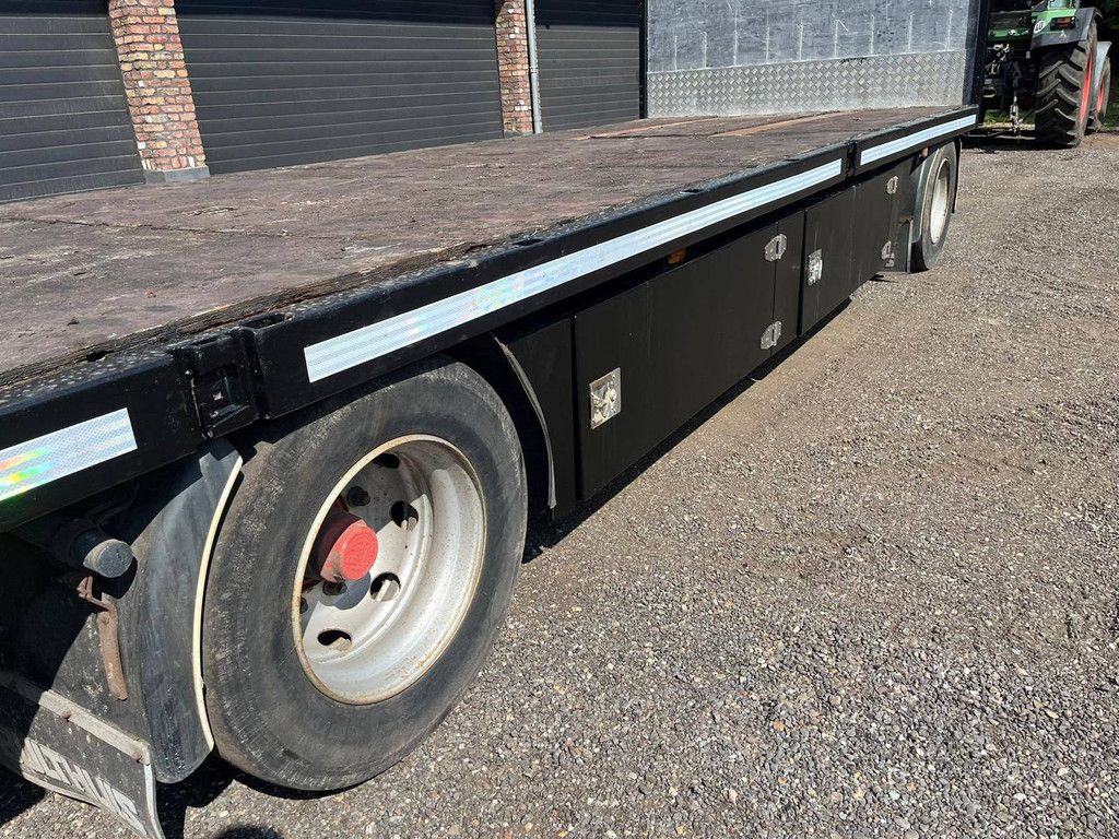 Flatbed Semi-trailer Bulthuis ASAA 13 2003