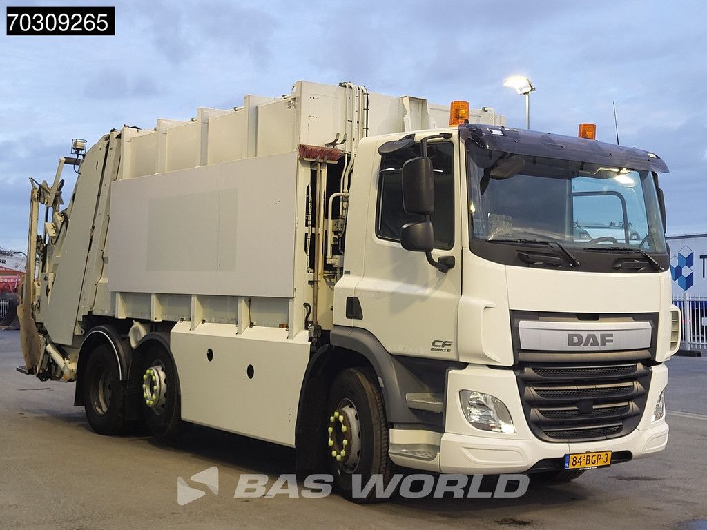 DAF CF 290 6X2 NL-Truck 20m3 Haller MEDIUM XL Steering axle Automatic Euro 6