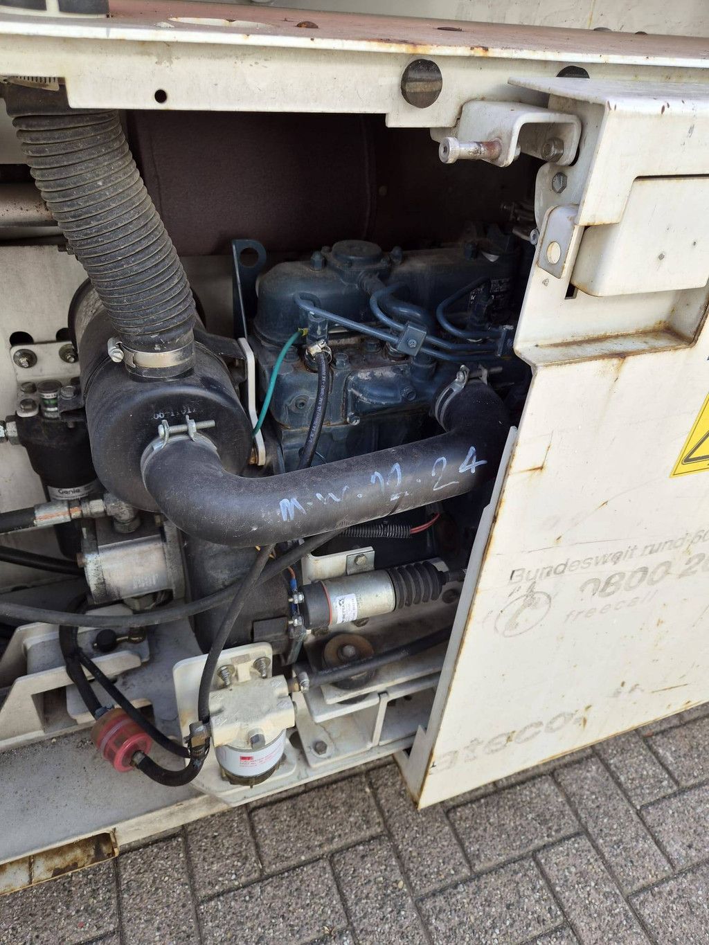 Mateco Diesel-Scherenhebebühne