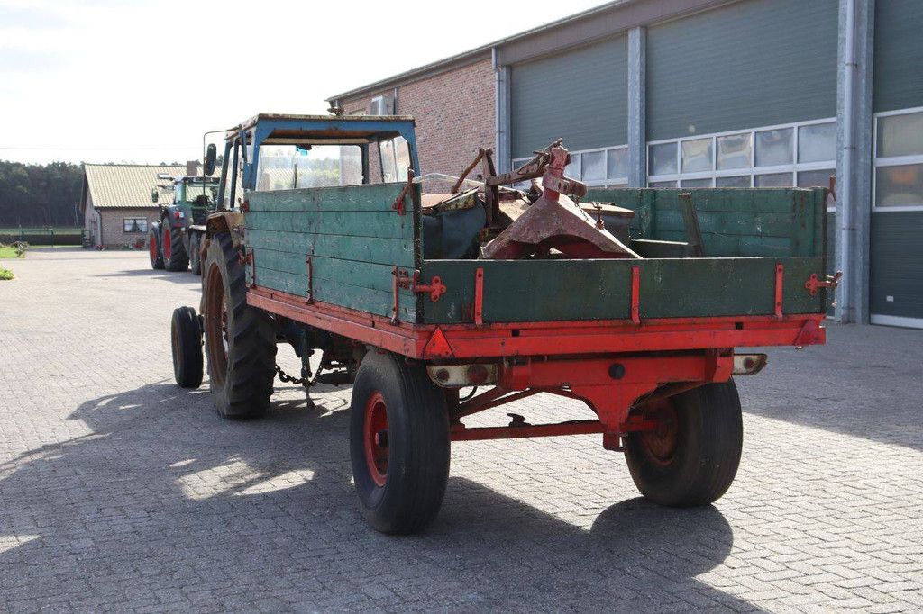 Ford 5000 Diesel-Sattelzugmaschine, Baujahr 1970, mit Anhänger