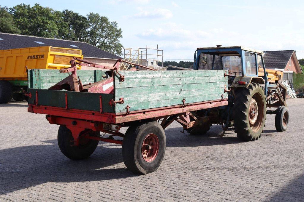 Ford 5000 Diesel-Sattelzugmaschine, Baujahr 1970, mit Anhänger