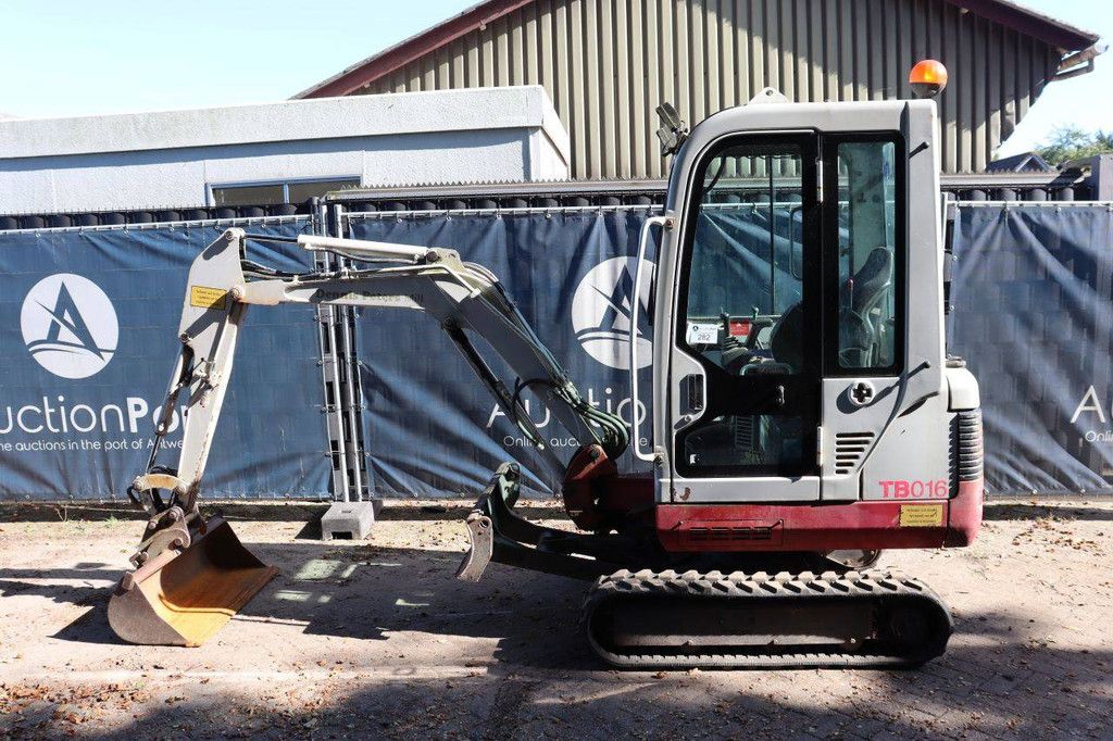 Minibagger Takeuchi TB016 Diesel 10kW 2007