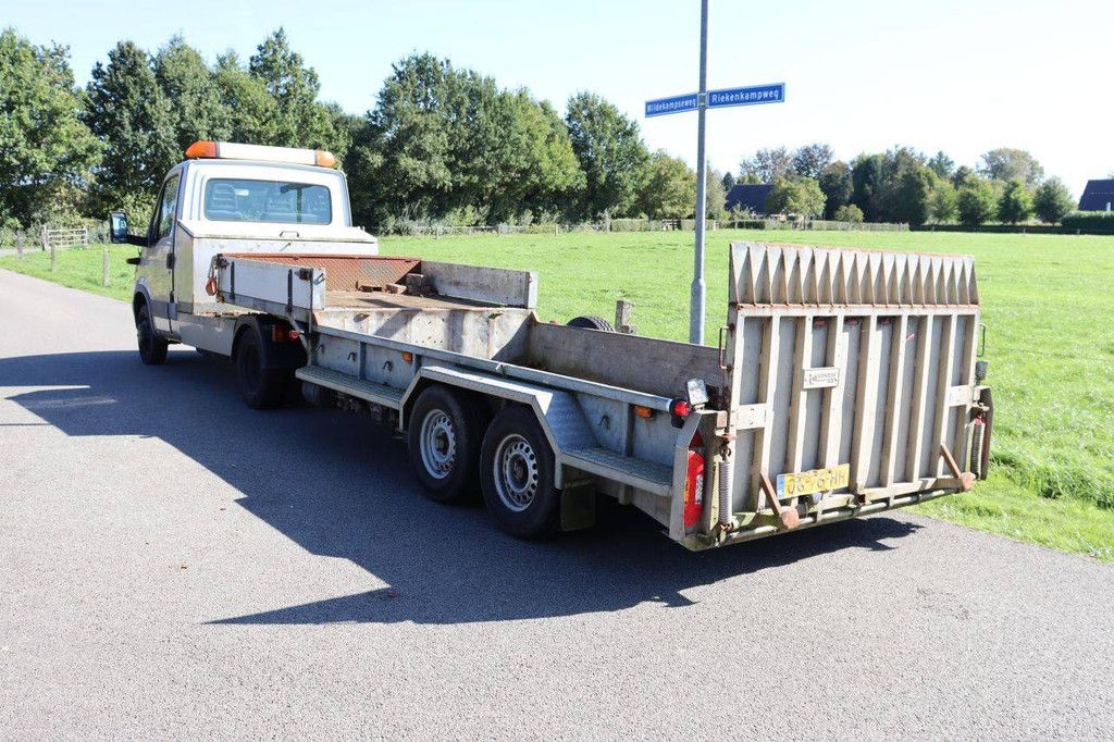 BE Combination Iveco Daily 35C13T Diesel 125hp 2000 with Semi-Low Loader