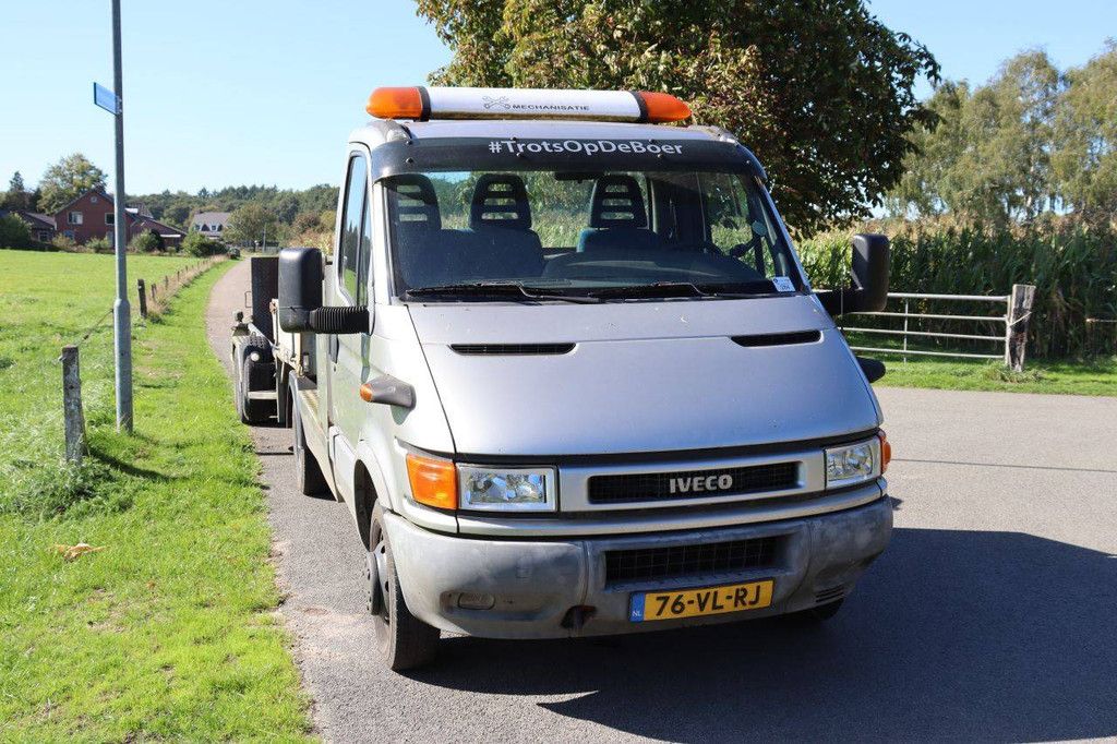 BE Combination Iveco Daily 35C13T Diesel 125hp 2000 with Semi-Low Loader