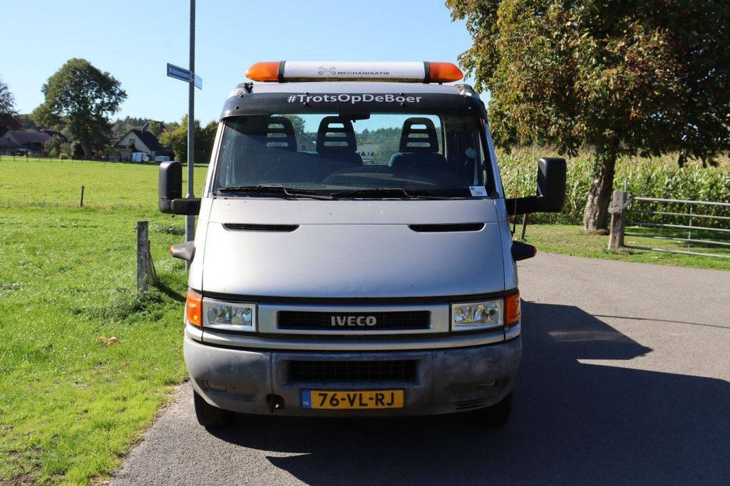 BE Combination Iveco Daily 35C13T Diesel 125hp 2000 with Semi-Low Loader