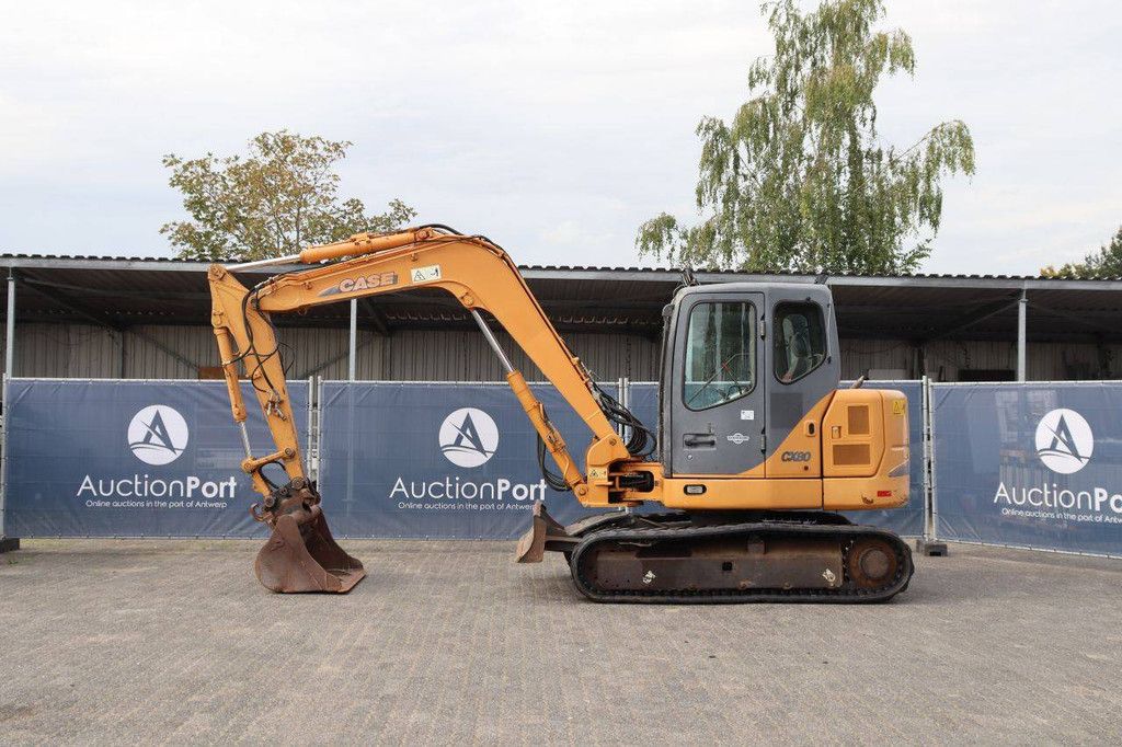 Crawler excavator Case CX80 Diesel 39.1kW 2007