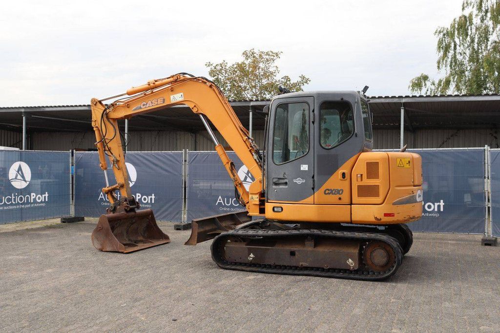 Crawler excavator Case CX80 Diesel 39.1kW 2007
