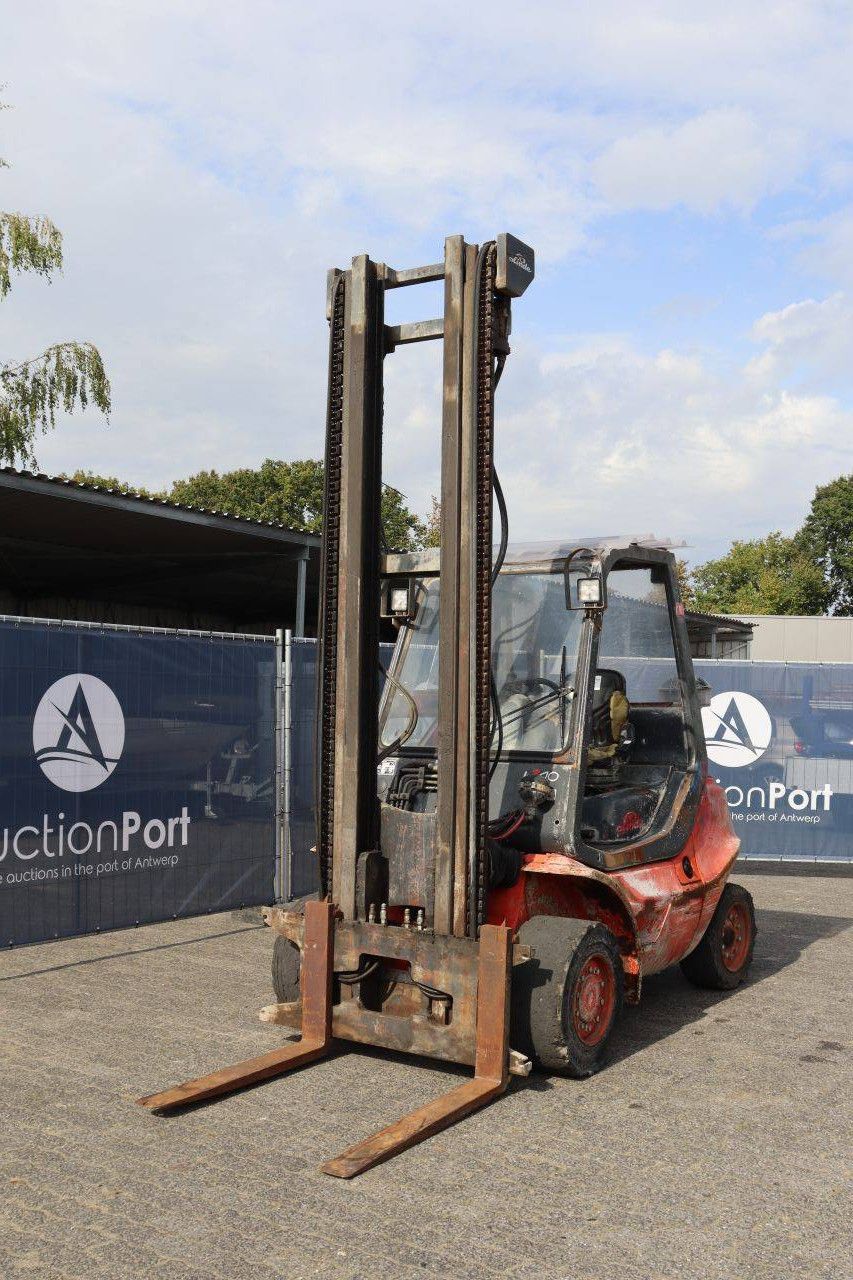 Linde H40D-04 Diesel-Gabelstapler 4000 kg 4,5 m 2001