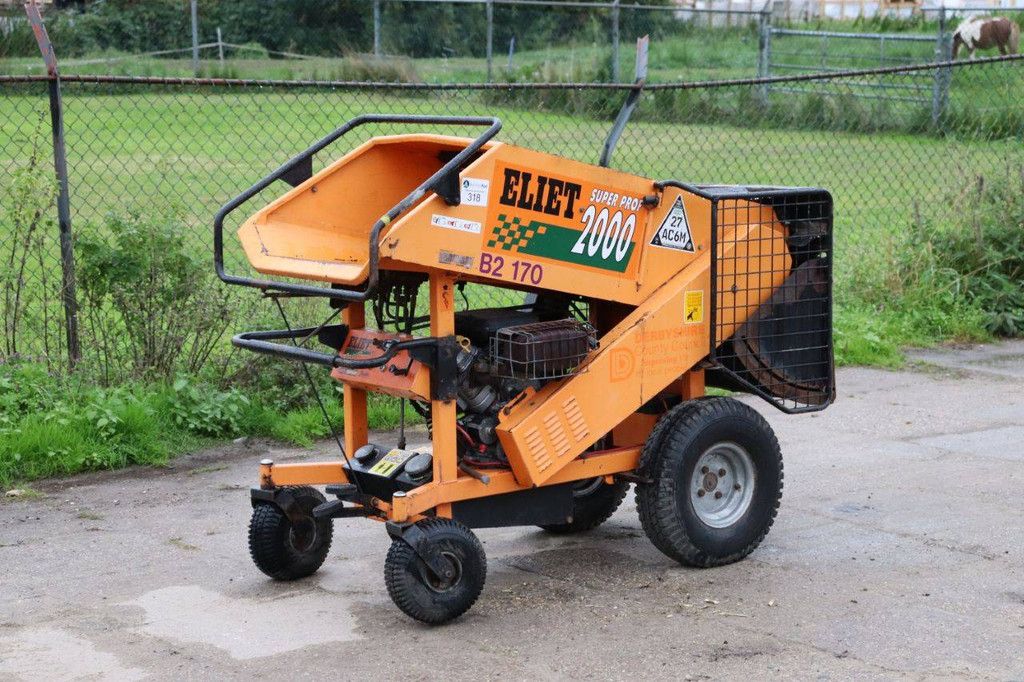 Wood Chipper Eliet Super Prof 2000 Petrol 18hp 2011