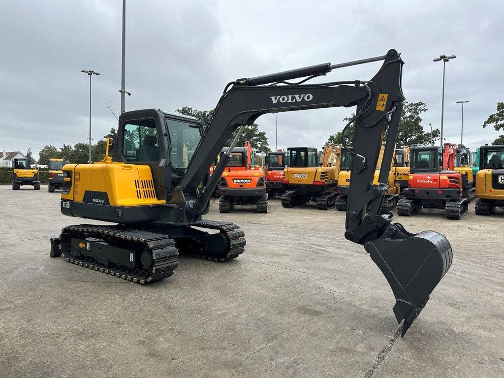 Volvo EC55D Diesel-Midi-Bagger, Baujahr 2018