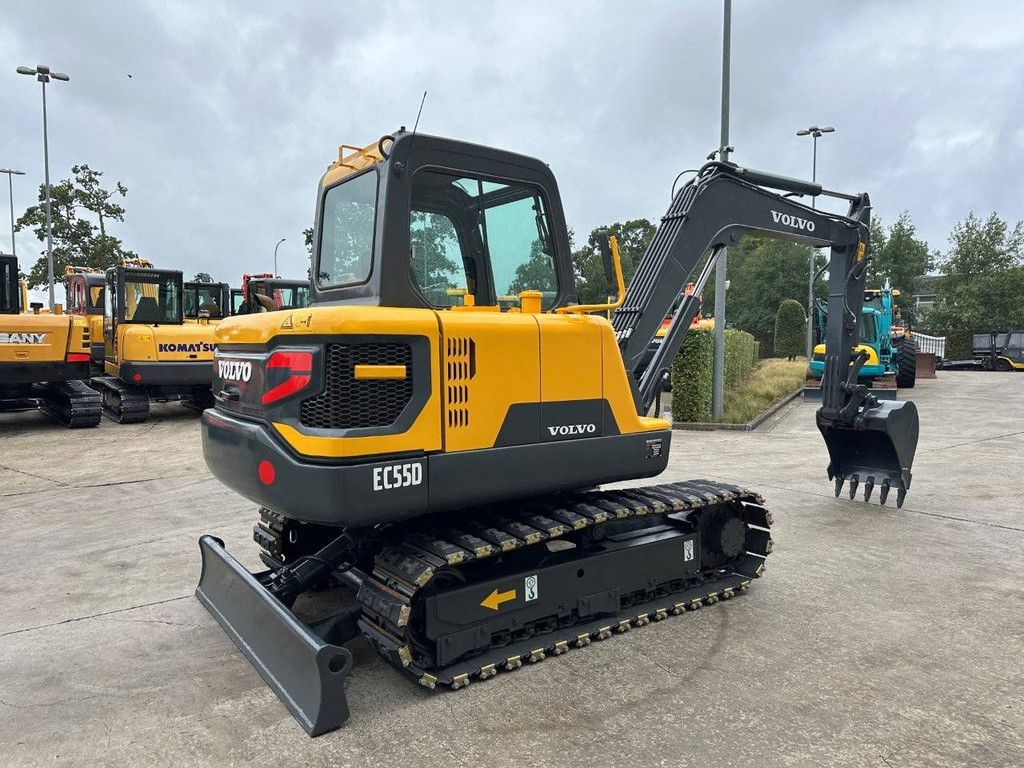 Volvo EC55D Diesel-Midi-Bagger, Baujahr 2018