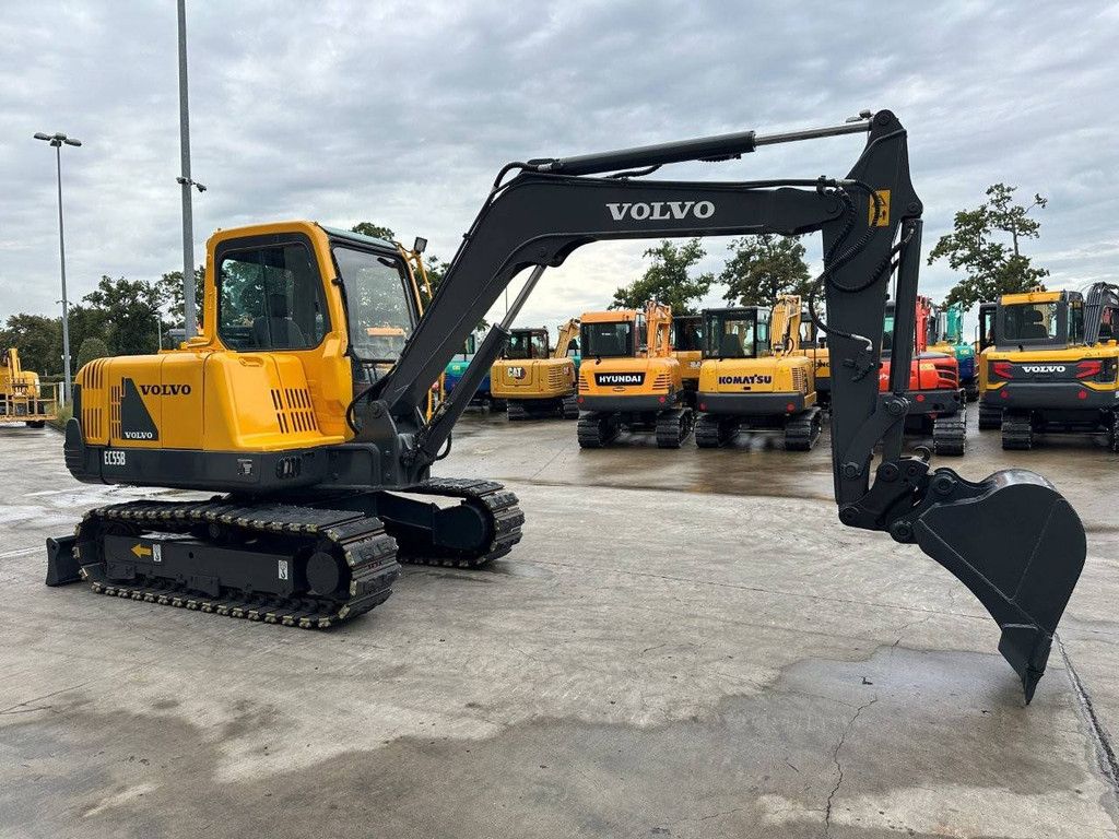 Midi excavator Volvo EC55B Diesel 2012