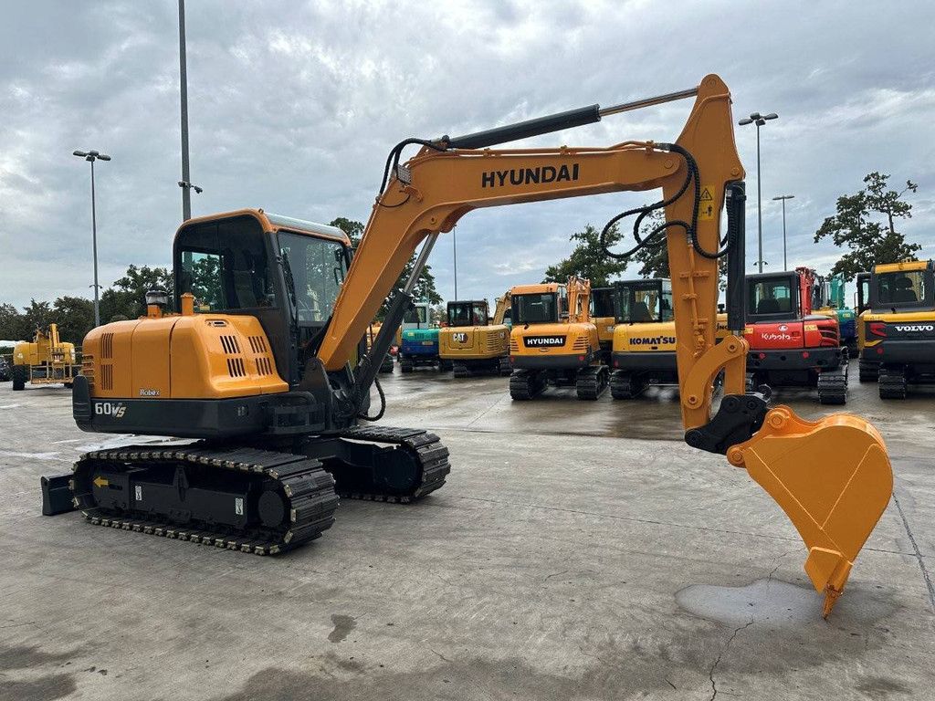 Midi excavator Hyundai R60VS Diesel 2017