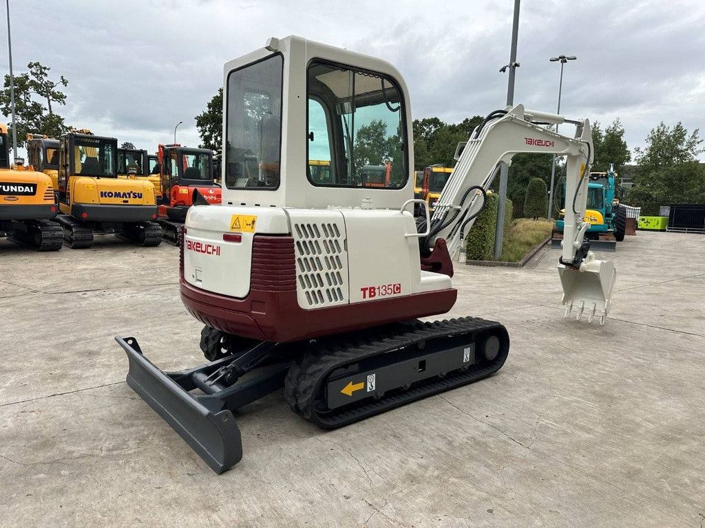 Midi excavator Takeuchi TB135 Diesel 2012