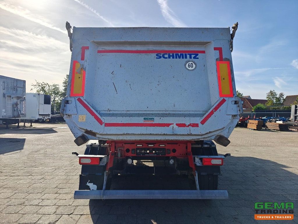 Schmitz Cargobull N/A 34 m³ – Aluminium-Chassis – Hardox-Stahlkipper – Schmitz-Scheibenbremsen – Liftachse – Reifendruckkontrollsystem – 8910 kg