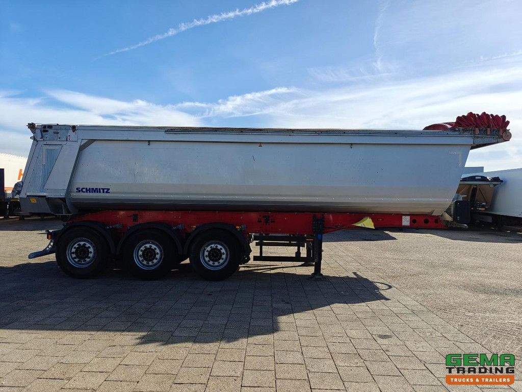 Schmitz Cargobull N/A 34 m³ – Aluminium-Chassis – Hardox-Stahlkipper – Schmitz-Scheibenbremsen – Liftachse – Reifendruckkontrollsystem – 8910 kg