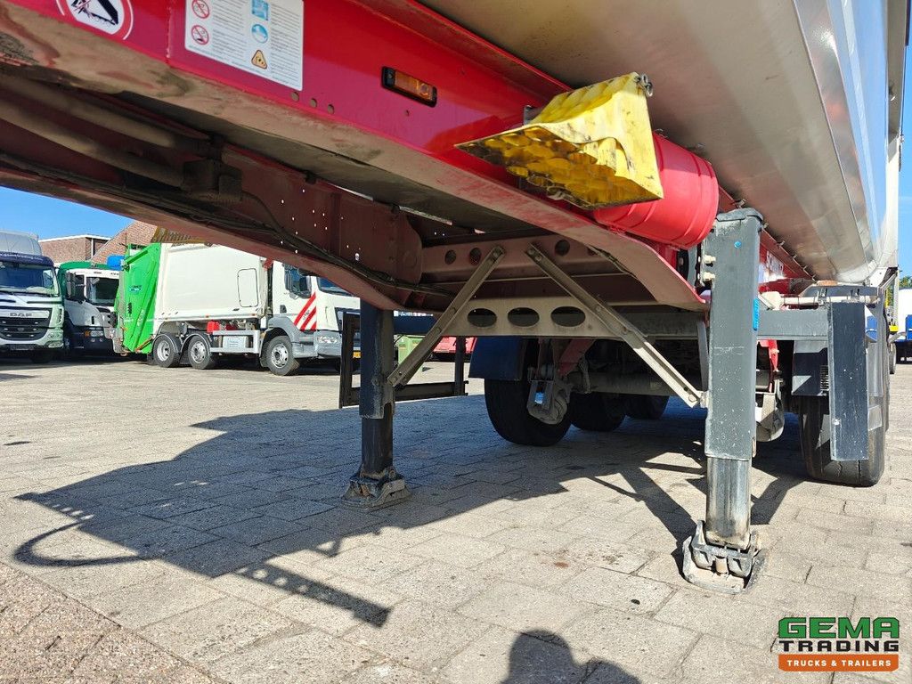 Schmitz Cargobull N/A 34 m³ – Aluminium-Chassis – Hardox-Stahlkipper – Schmitz-Scheibenbremsen – Liftachse – Reifendruckkontrollsystem – 8910 kg