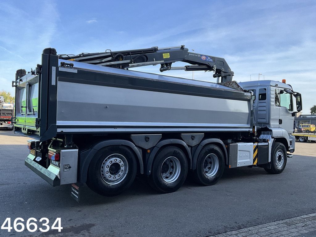 MAN TGS 35.460 8x4 Euro 6 HMF 26 Tonmeter laadkraan