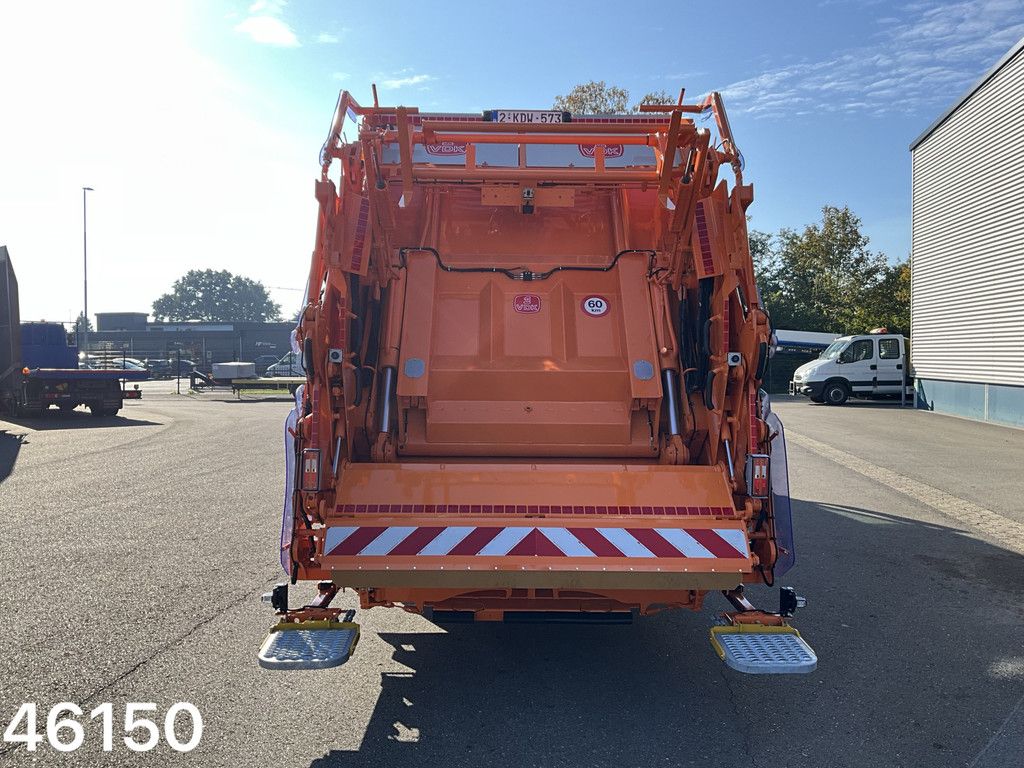 Man TGS 26.330 Euro 6 VDK 23m³ + AE weegsysteem