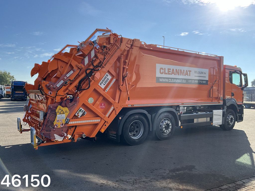 Man TGS 26.330 Euro 6 VDK 23m³ + AE weegsysteem