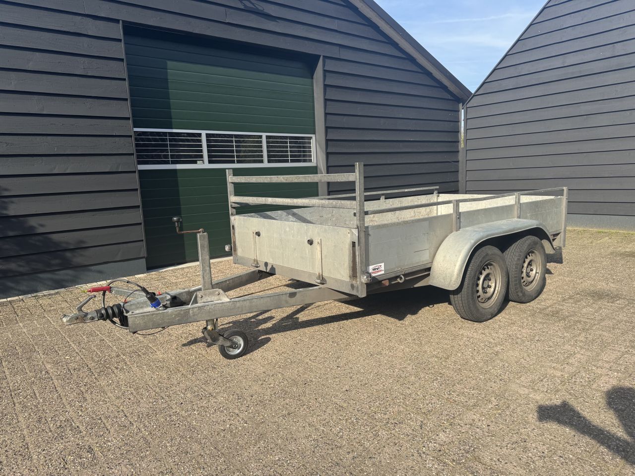 Anssems aluminium bakaanhangwagen tandemasser 2000kg
