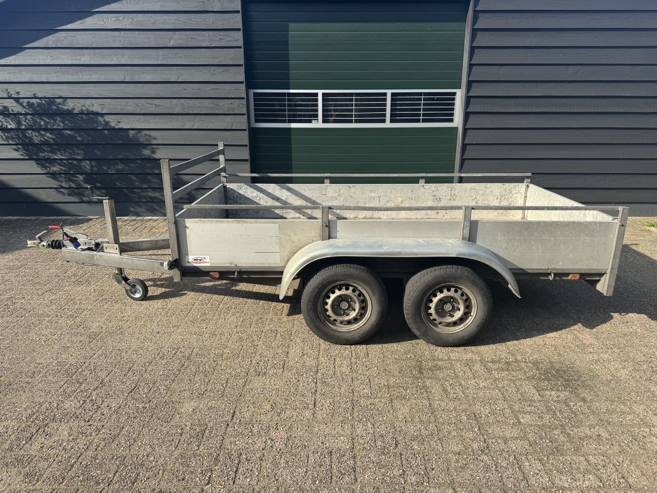 Anssems aluminium bakaanhangwagen tandemasser 2000kg