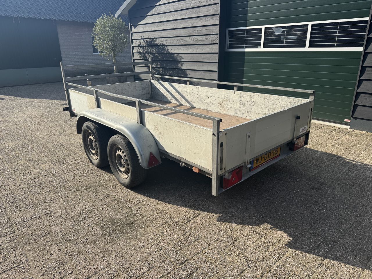 Anssems aluminium bakaanhangwagen tandemasser 2000kg
