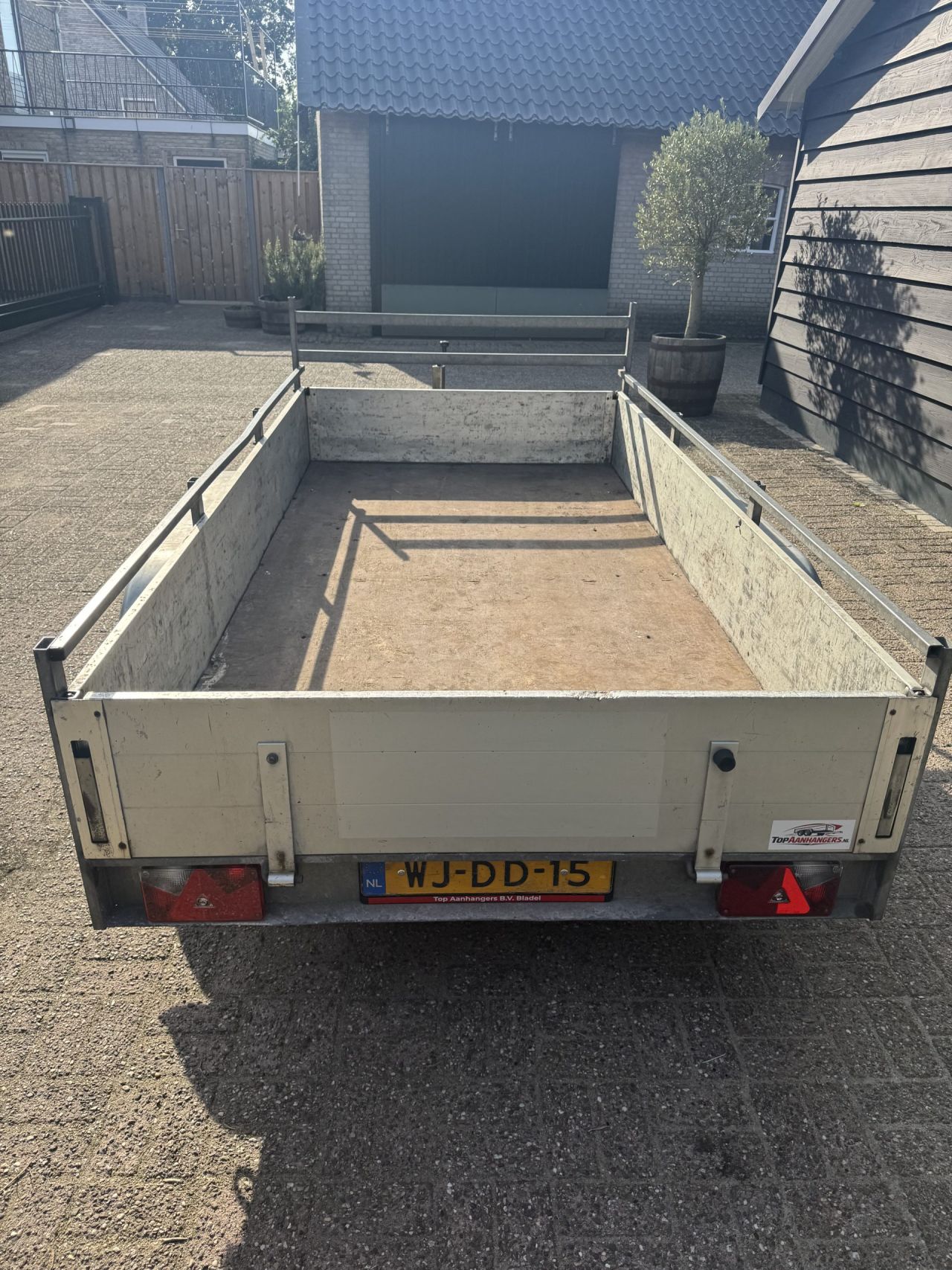 Anssems aluminium bakaanhangwagen tandemasser 2000kg