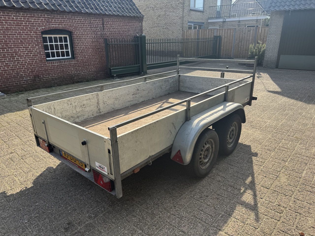 Anssems aluminium bakaanhangwagen tandemasser 2000kg