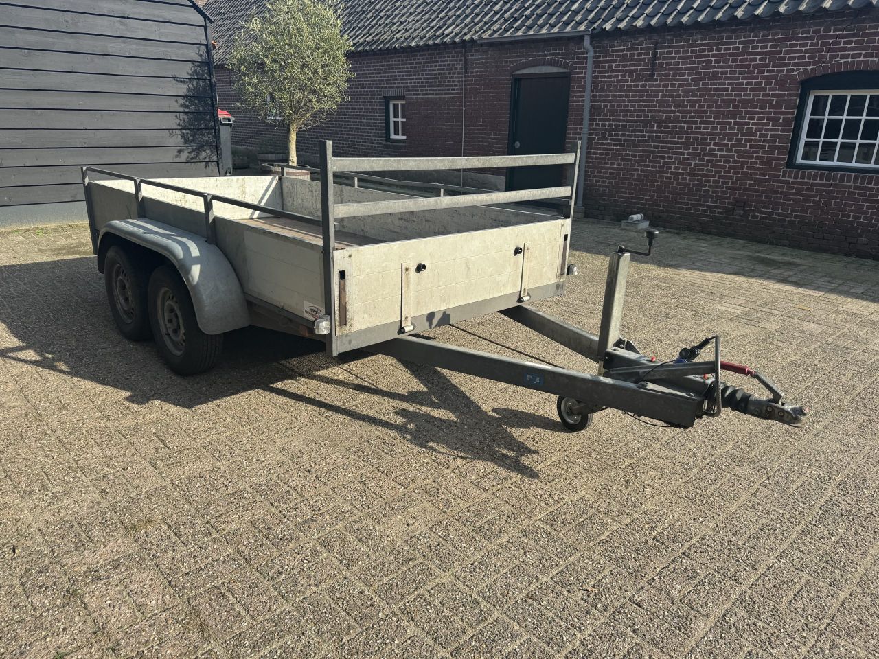 Anssems aluminium bakaanhangwagen tandemasser 2000kg