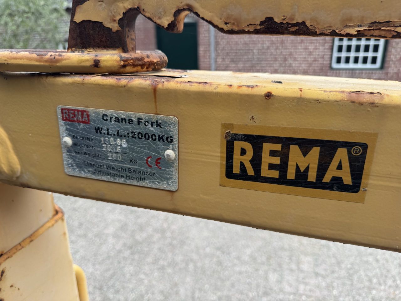 Palletvork GP QT20/30 en pallethaak REMA