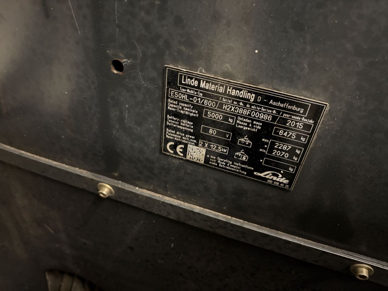 Linde E50HL-01/600