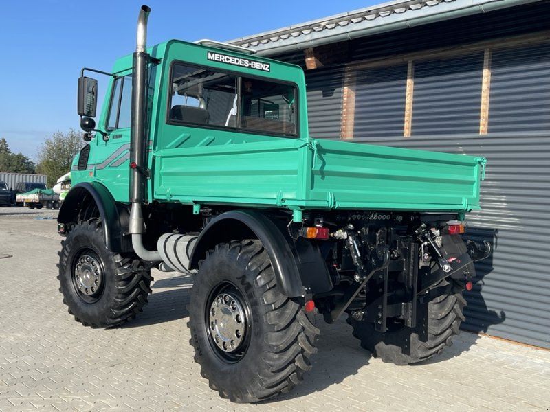 Mercedes-Benz Unimog U1600 Agrar mit Hochdach , Komforthydraulik , Zugschlitte