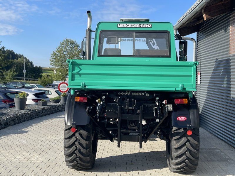 Mercedes-Benz Unimog U1600 Agrar mit Hochdach , Komforthydraulik , Zugschlitte