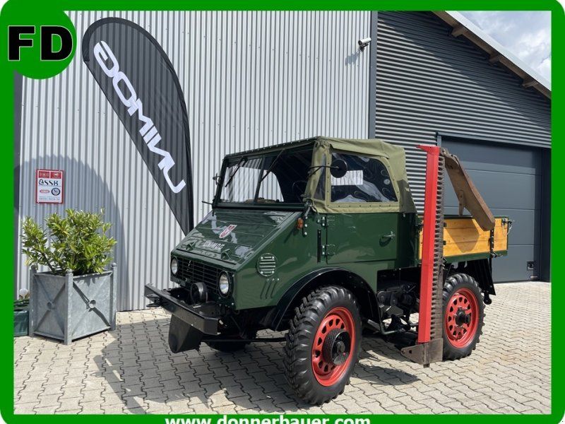 Mercedes-Benz Unimog 2010 Cabrio , Restauriert, Bj. 1953 , incl. Mähwerk