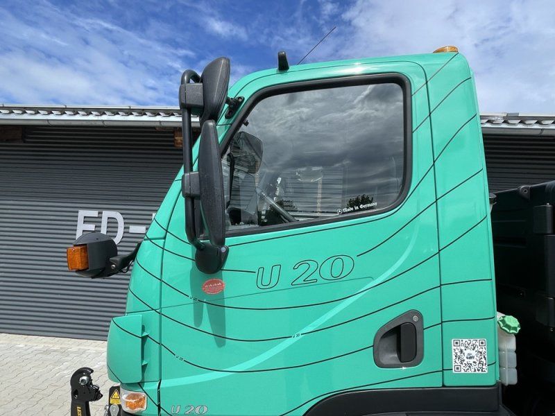 Mercedes-Benz Unimog U20 Agrar mit Kran, Forstzange, Kipper, Zapfwelle, Lof Zu