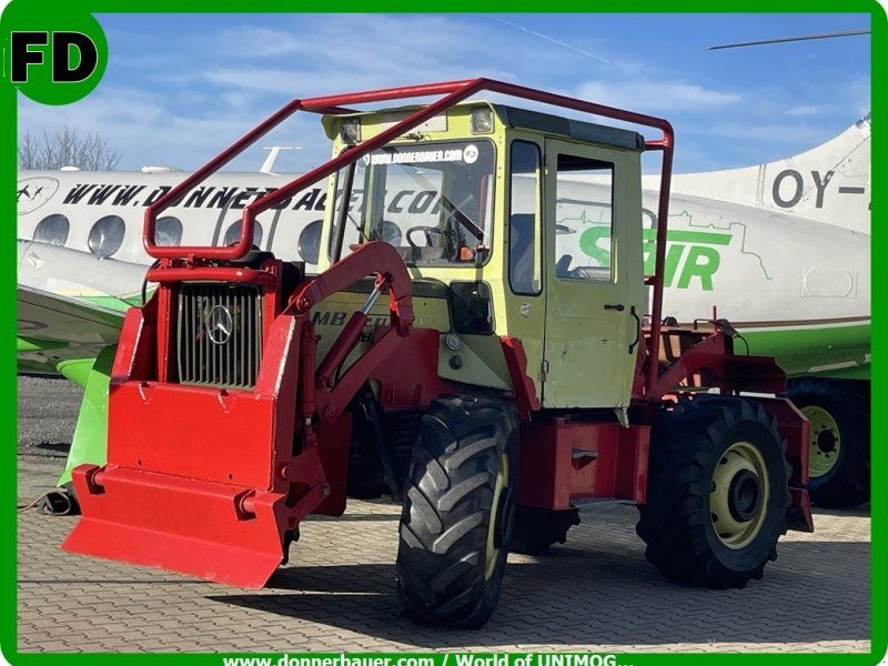 Mercedes-Benz MB Trac 800 mit Werner Forstausrüstung, 1.Hand, Österreich Typen