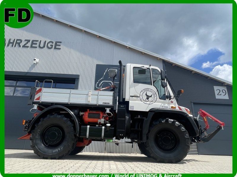 Mercedes-Benz Unimog U400 Forst , Rarität, 28 Tonnen Anhängelast