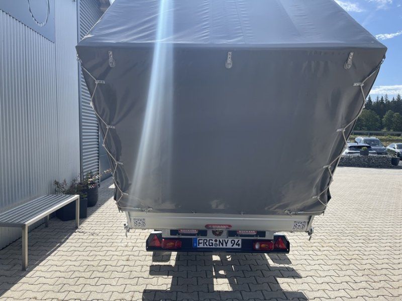 Wörmann 3 Seiten Kipper mit Plane, E-Pumpe, Rampen , 3000 kg, Neuwertig