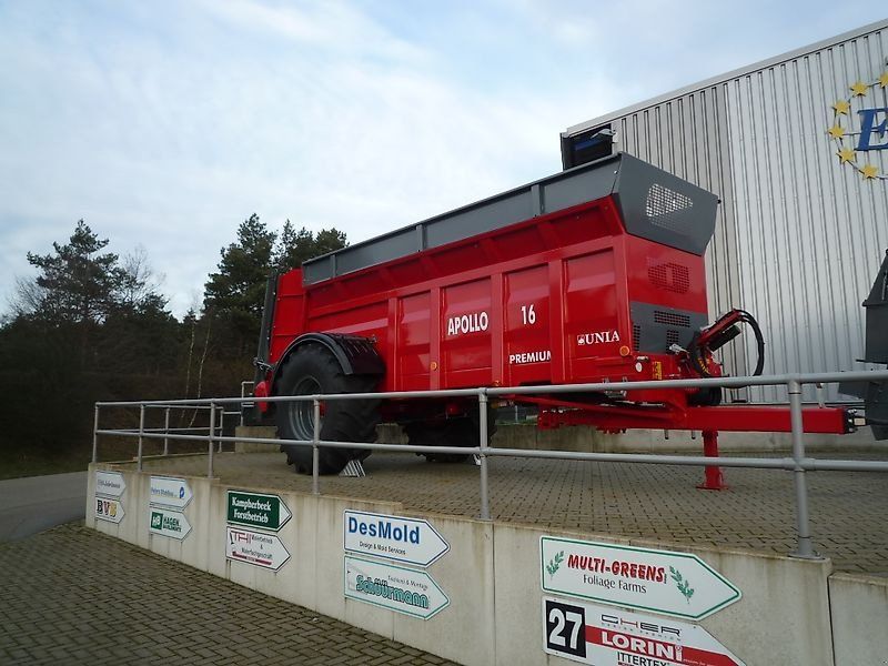 Unia Stalldungstreuer, Miststreuer, einachsstalldungstreuer Apollo 16