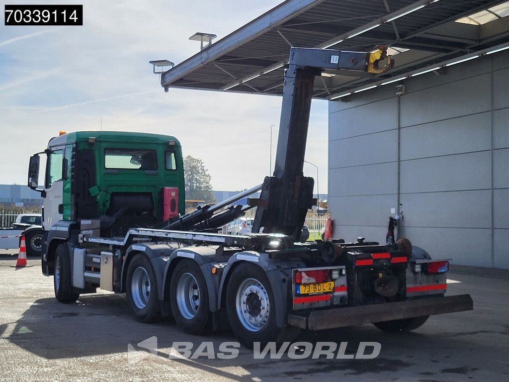MAN TGS 35.400 8X4 NL-truck APK HYVA 26-60S Lift+steering axle Automatic EEV