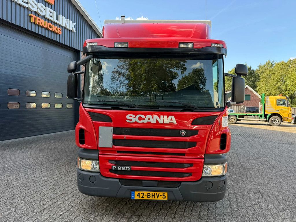 Scania P280 7.6M Koffer LBW AHK Webasto standkachel APK/TUV 11-2026