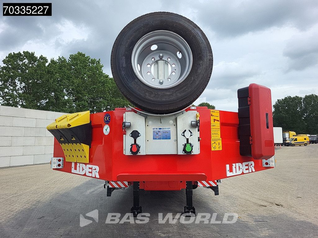 Lider Yar? römork 4 Achsen New 1xSteering 1x Liftaxle Ramps